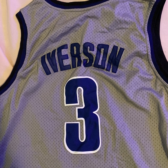 Allen Iverson Georgetown Team Jersey - Picture 3 of 3